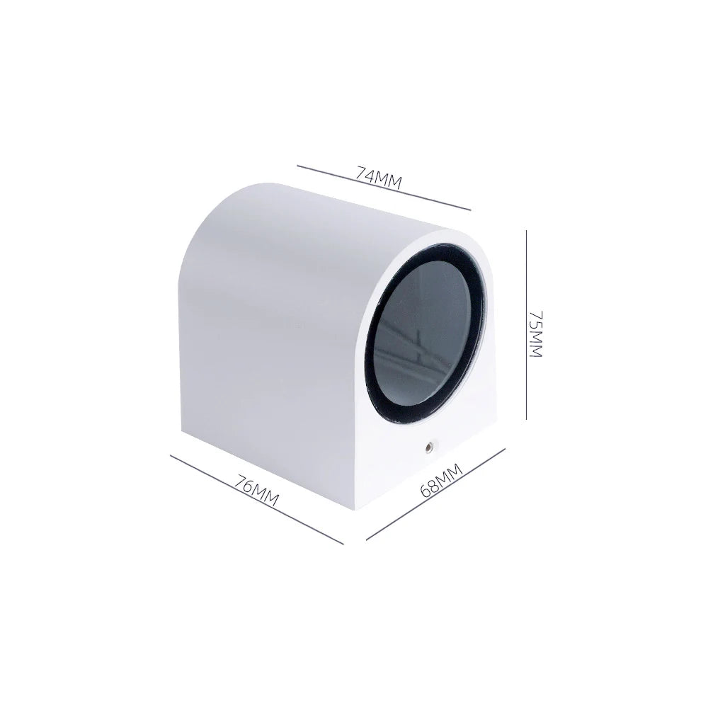 Led Wall Lamp Outdoor Waterproof IP65 up down GU10 AC85-265V Lighting Garden Decoration Wall Lights for Indoor Lighting