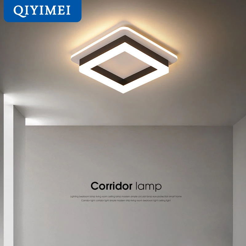 Modern LED Chandelier Indoor Lighting for Corridor Hallway Surface Mounted Acrylic Ceiling Light Dimmable Lamp Lustres HOME Deco