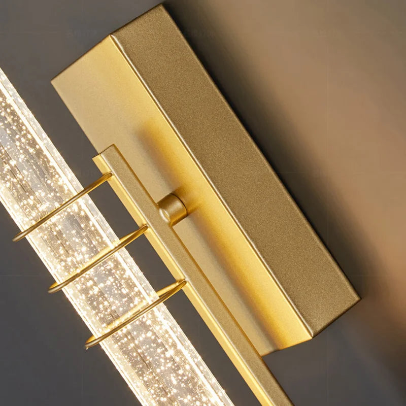 Modern Bubble Crystal Wall Lamps Indoor Lighting for Living Room Bedroom Study Background Wall Sconces Light