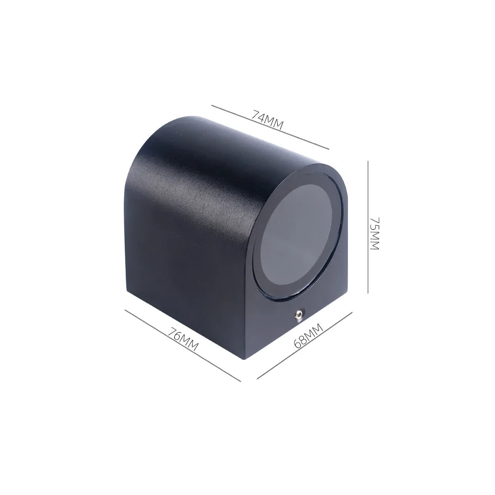 Led Wall Lamp Outdoor Waterproof IP65 up down GU10 AC85-265V Lighting Garden Decoration Wall Lights for Indoor Lighting