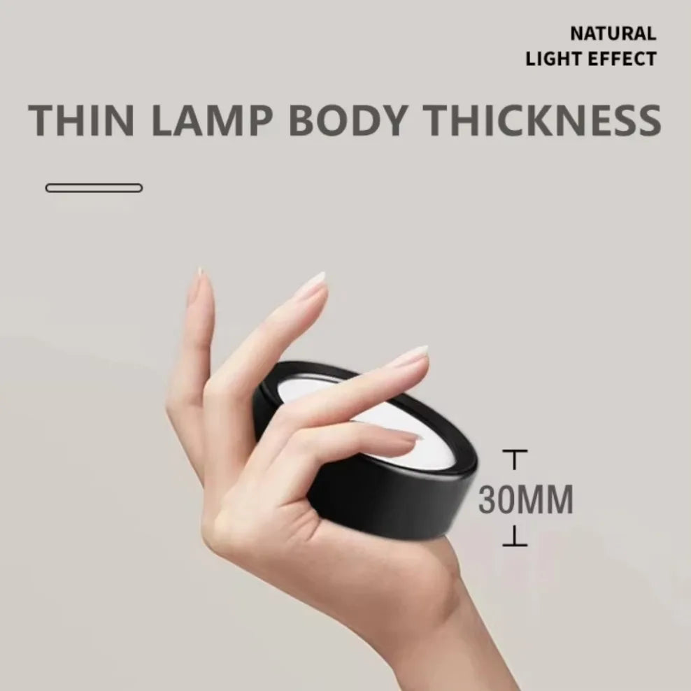 Nordic Modern Downlight Surface Mounted LED Ceiling Light Spotlight Three Light Color Conversion LED Downlight Indoor Lighting