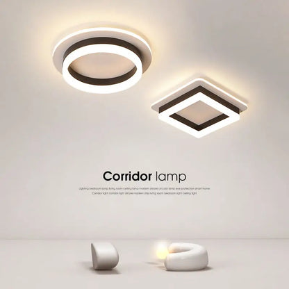 Modern LED Chandelier Indoor Lighting for Corridor Hallway Surface Mounted Acrylic Ceiling Light Dimmable Lamp Lustres HOME Deco