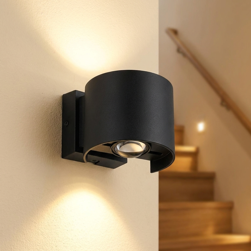 Waterproof LED Stair Wall Light by Ombraly - stair wall light for gardens and pathways