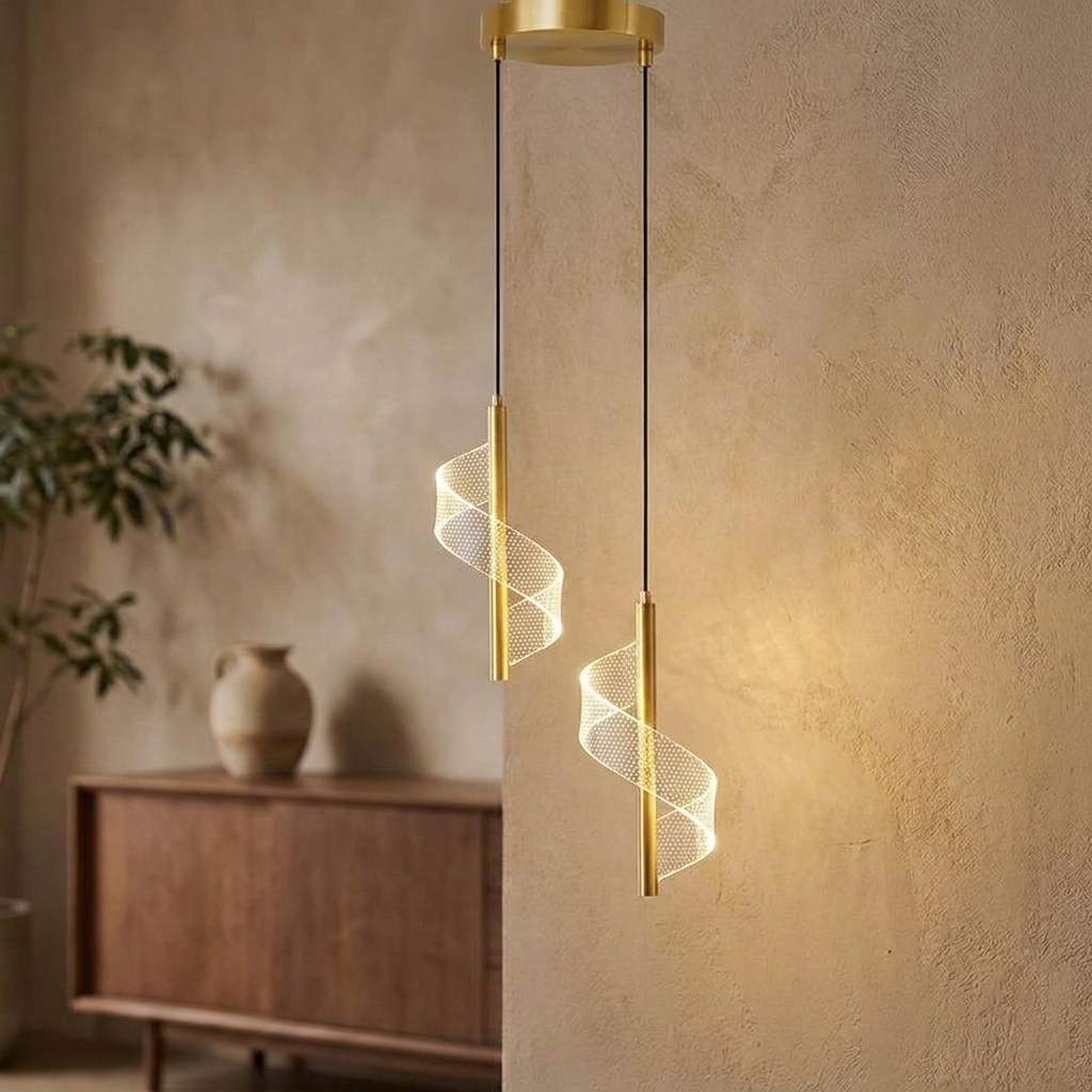Pendant Lamp Gold Style B