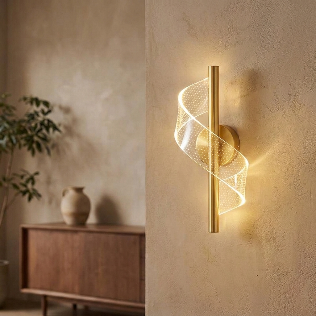 Wall Lamp Gold