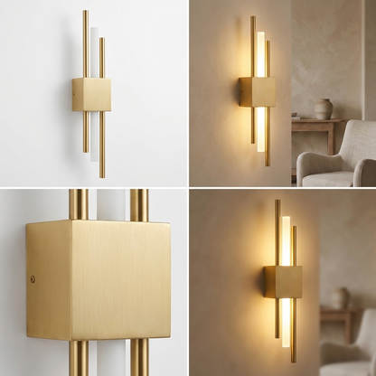 Modern Nordic LED Wall Sconce - detail shot