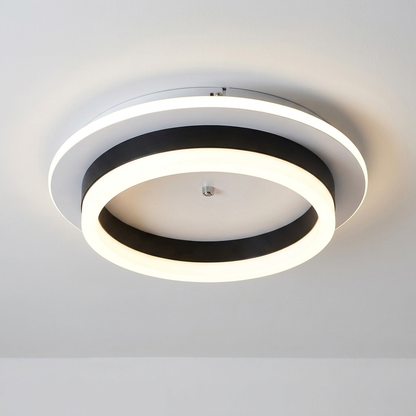 Modern LED Ceiling Chandelier - installation angle