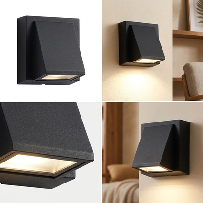 Compact Modern LED Wall Sconce - room context