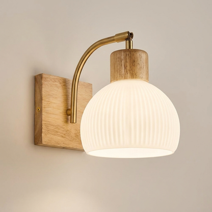 Nordic Globe LED Wall Sconce - installation angle