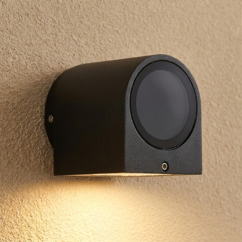 Modern Waterproof Wall Light - installation angle