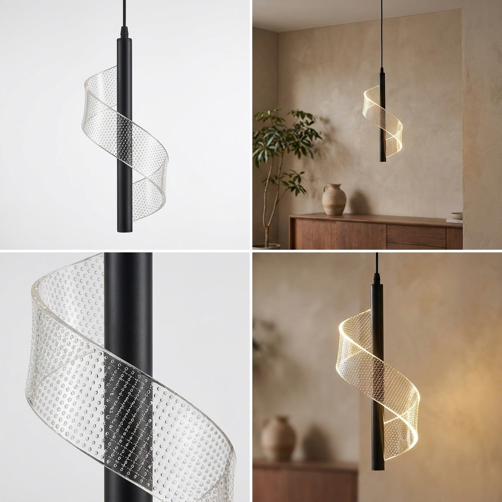 Nordic LED Wall Sconce - detail shot