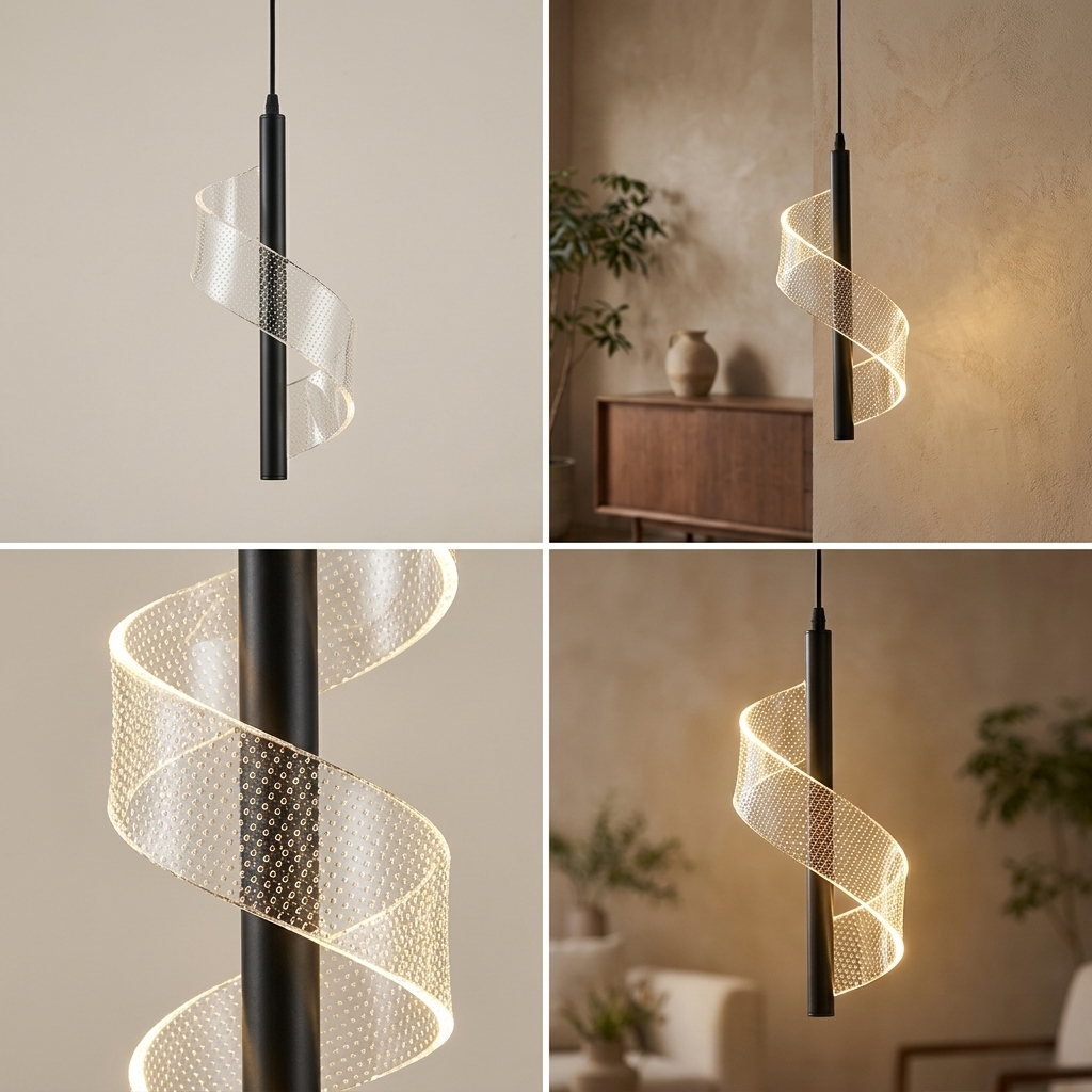Nordic LED Wall Sconce - room context
