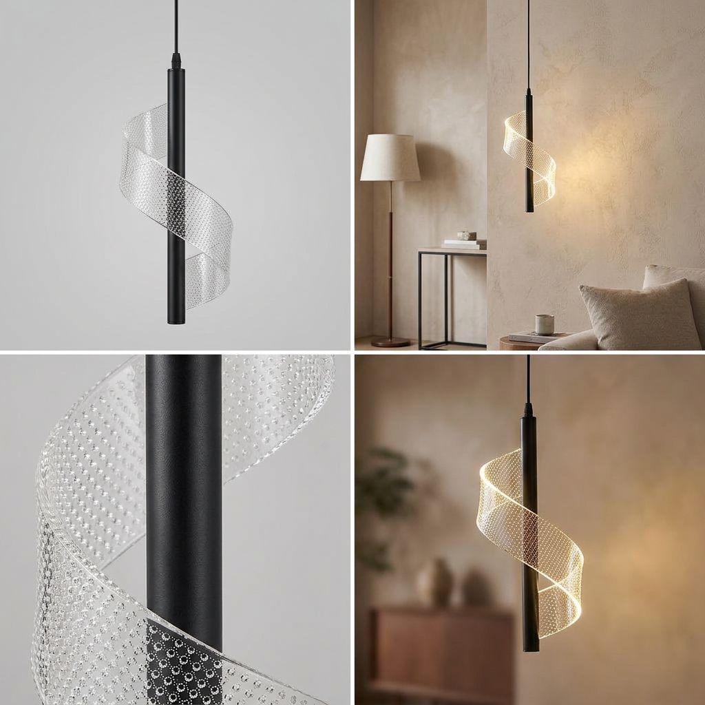 Nordic LED Wall Sconce - front studio shot