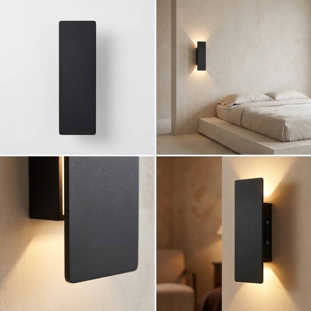 Minimalist LED Wall Sconce - room context