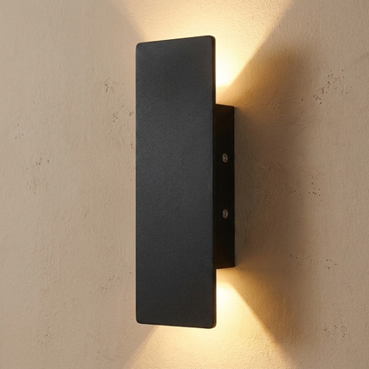 Minimalist LED Wall Sconce - installation angle